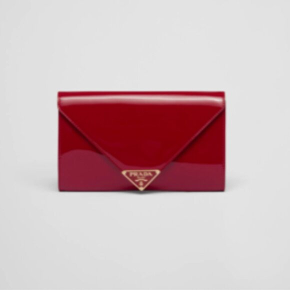 Prada Red Patent leather mini-bag - Picture 1 of 14